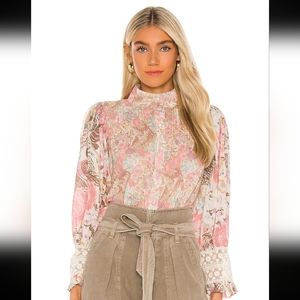 LoveShackFancy Brooke Top M